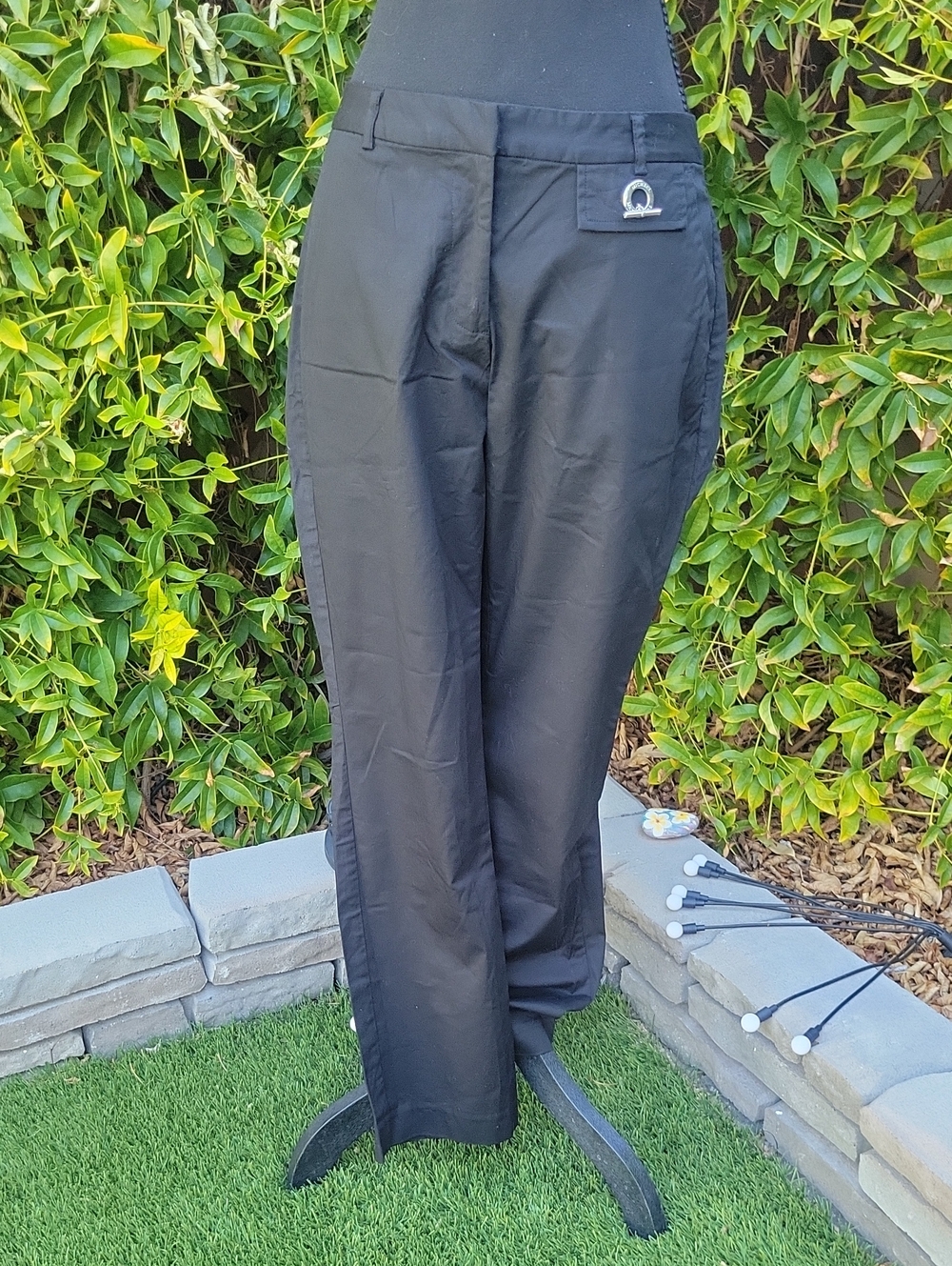 Michael Kors Casual Black Low Rise Dress pants Sz 6